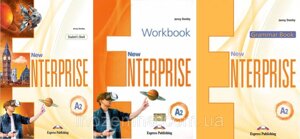 New Enterprise A2 Student's Book + Workbook + Grammar Book (Підручник + зошит + граматика )