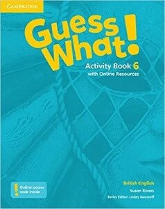 Guess What! Level 6 Activity Book with Online Resources