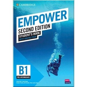 Empower 2nd Edition B1 Pre-Intermediate Student's Book with Digital Pack (підручник + код доступу онлайн)