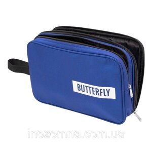 Подвійний чохол Butterfly Logo 2019 royal blue для настільного тенісу