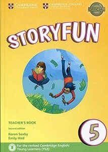 Storyfun for 2nd Edition Flyers Level 5 teacher's Book with Audio