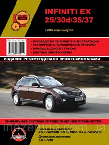 Infiniti EX25 / EX30d / EX35 / EX37 / Nissan Skyline Crossover з 2007 р. Керівництво по ремонту та експлуатації