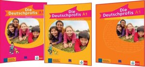 Die Deutschprofis A1 Kursbuch + Übunsbuch + Testheft (Підручник + зошит + тести)