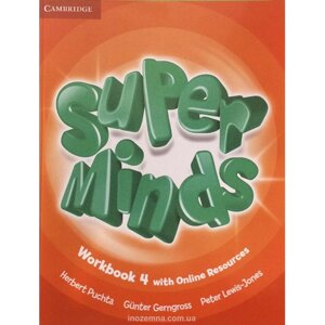 Super Minds 4 Workbook with Online Resources