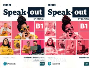 SpeakOut 3rd Edition B1 Student's Book + Workbook (комплект)