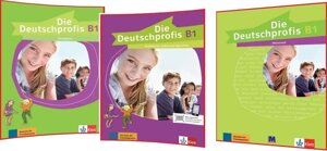 Die Deutschprofis B1 Kursbuch + Übunsbuch + Testheft (Підручник + зошит + тести)