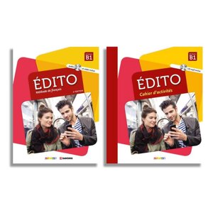 Edito B1 Livre de eleve + Cahier d'exercices (комплект)