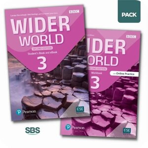 Wider World 3 Second Edition Student's Book + Workbook (комплект)