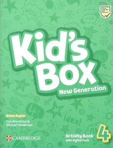 Kid's Box New Generation 4: Activity Book with Digital Pack