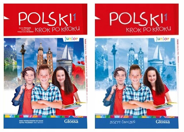 Polski, krok po kroku Junior 1 Podręcznik + Zeszyt ćwiczeń (комплект) від компанії Inozemna - фото 1