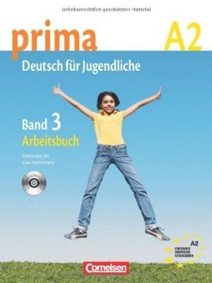 Prima-Deutsch für Jugendliche 3 (A2) Arbeitsbuch+CD від компанії Inozemna - фото 1