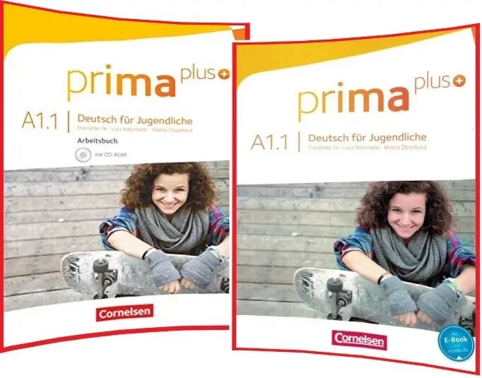 Prima plus A1.1 Schülerbuch + Arbeitsbuch (комплект) від компанії Inozemna - фото 1