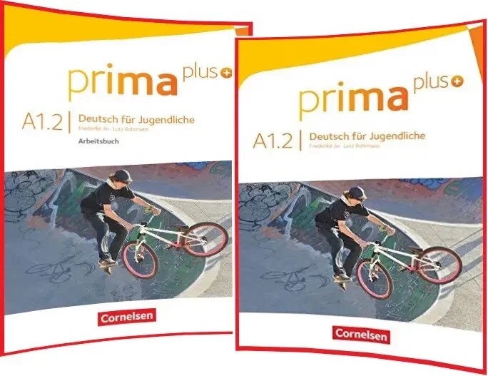 Prima plus A1.2 Schülerbuch + Arbeitsbuch (комплект) від компанії Inozemna - фото 1