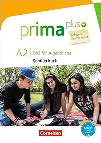 Prima plus A2 Leben in Deutschland Schülerbuch mit MP3-Download від компанії Inozemna - фото 1