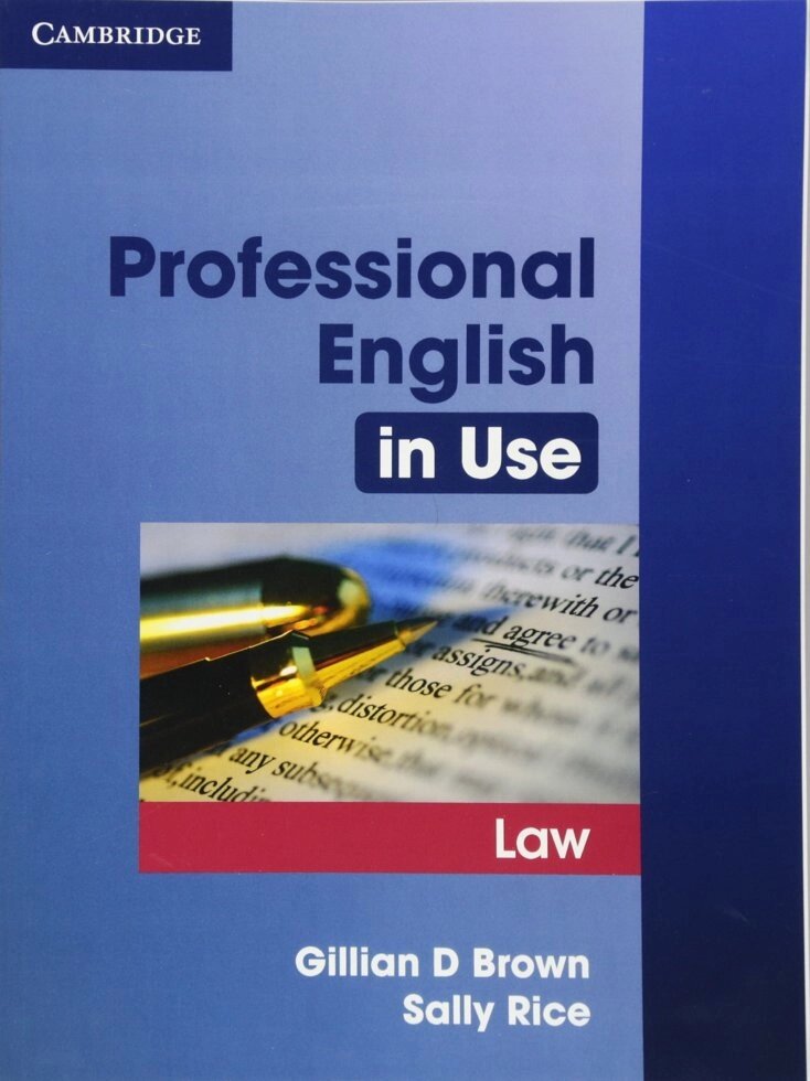 Professional English in Use Law від компанії Inozemna - фото 1