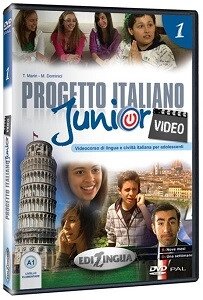 Progetto Italiano Junior 1 Video DVD від компанії Inozemna - фото 1