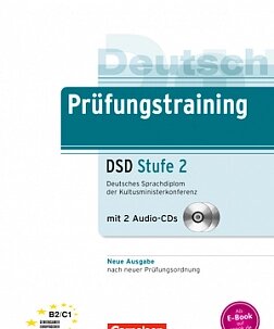 Prufungstraining Deutsches Sprachdiplom der Kultusministerkonferenz Stufe 2 (DSD) B2-C1+CDs (2) від компанії Inozemna - фото 1