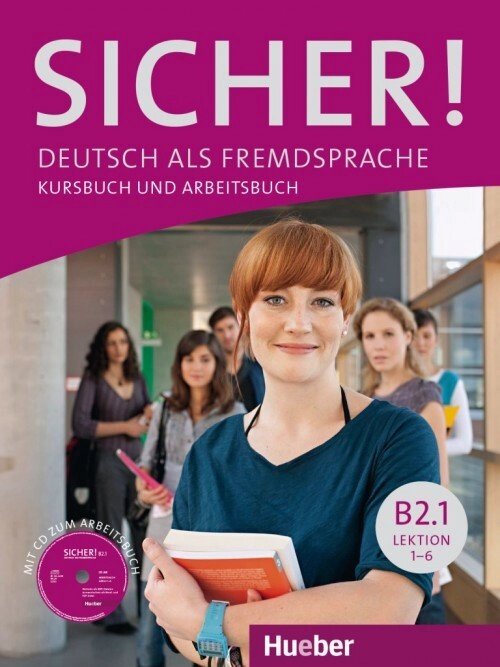 Sicher! B2/1 Kursbuch+Arbeitsbuch+CD zArbeitsbuch Lektion 1-6 від компанії Inozemna - фото 1