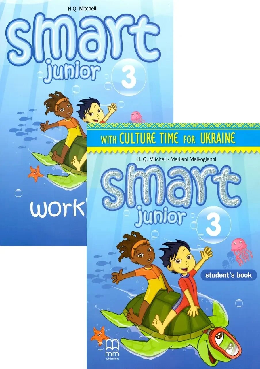 Smart Junior 3 Student's Book + Workbook (підручник + робочий зошит. Міжнародна версія) від компанії Inozemna - фото 1