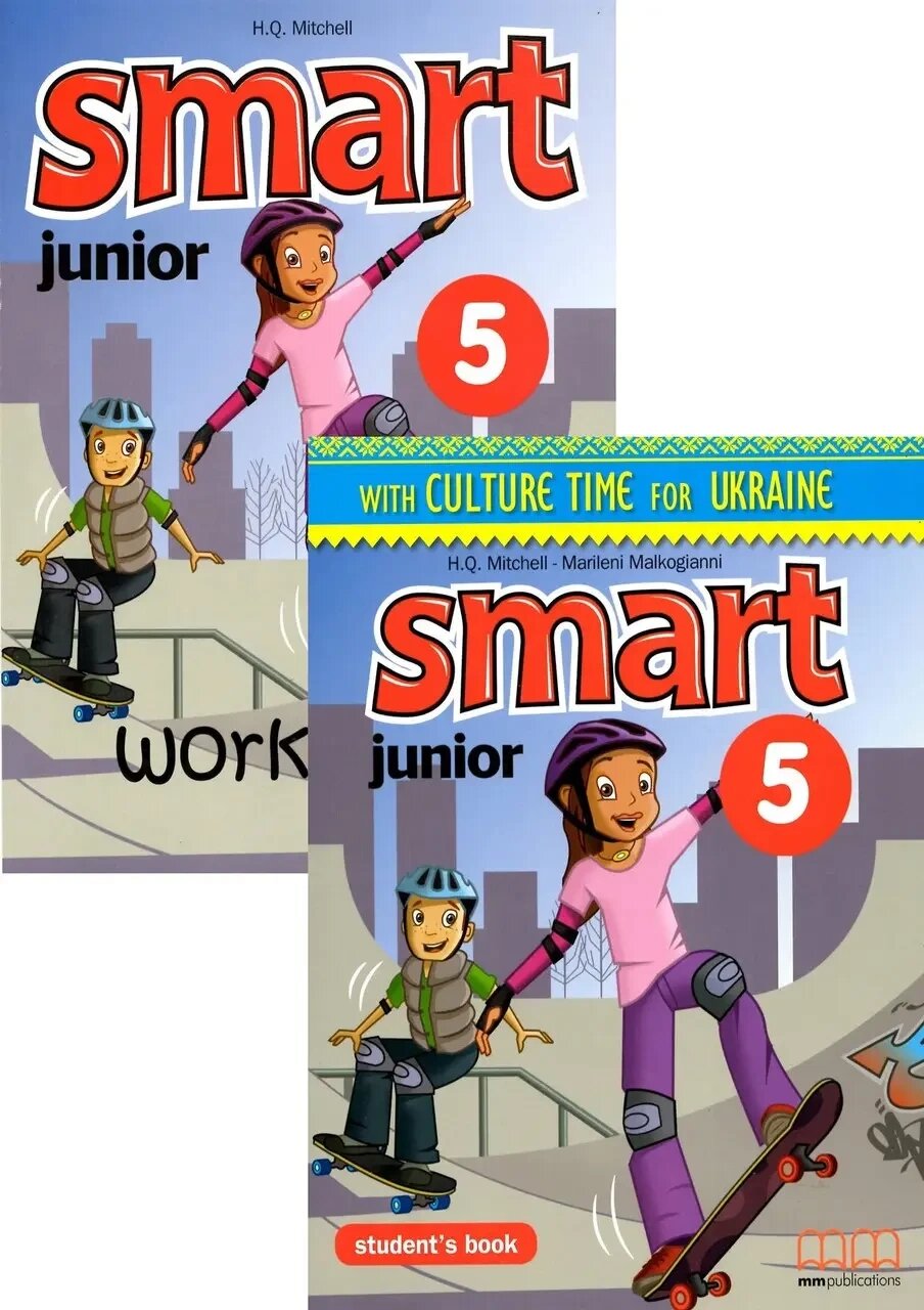 Smart Junior 5 Student's Book + Workbook (підручник + робочий зошит. Міжнародна версія) від компанії Inozemna - фото 1