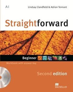 Straightforward Second Edition Beginner: Workbook + CD with Key