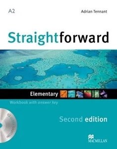 Straightforward Second Edition Elementary Workbook + CD with Key