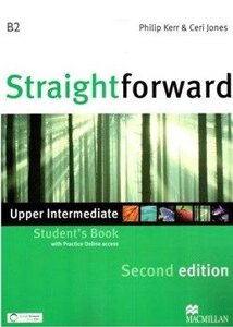 Straightforward Second Edition Upper-Intermediate student's Book with Online Access Code and eBook