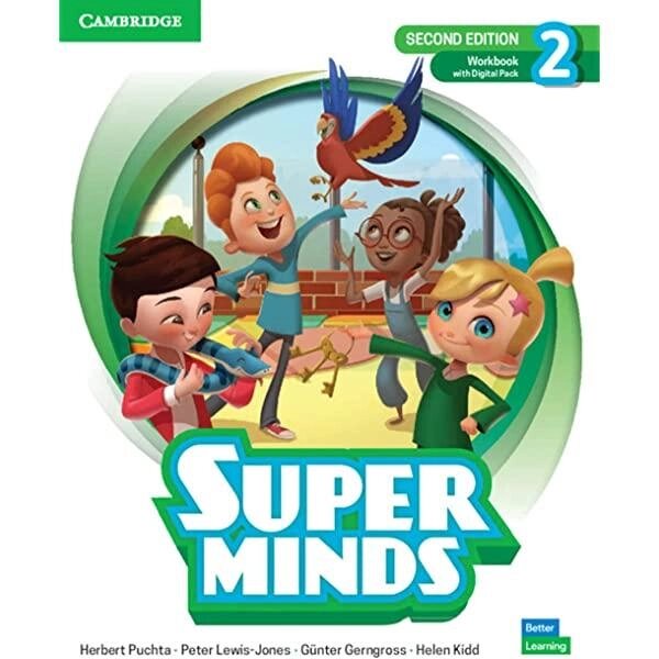 Super Minds 2nd Edition 2 Workbook with Digital Pack (робочий зошит з кодом доступу) від компанії Inozemna - фото 1