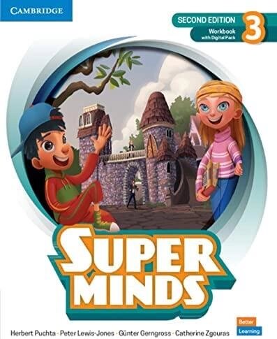 Super Minds 2nd Edition 3 Workbook with Digital Pack (робочий зошит з кодом доступу) від компанії Inozemna - фото 1