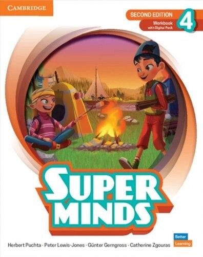 Super Minds 2nd Edition 4 Workbook with Digital Pack (робочий зошит з кодом доступу) від компанії Inozemna - фото 1