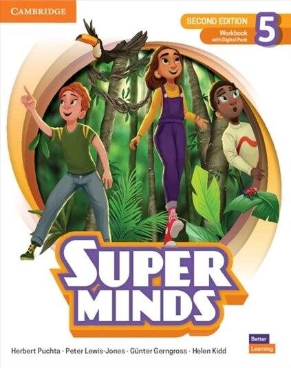 Super Minds 2nd Edition 5 Workbook with Digital Pack (робочий зошит з кодом доступу) від компанії Inozemna - фото 1