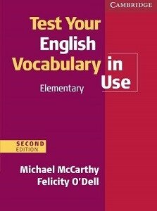 Test Your English Vocabulary in Use 2nd Edition Elementary Book with answers