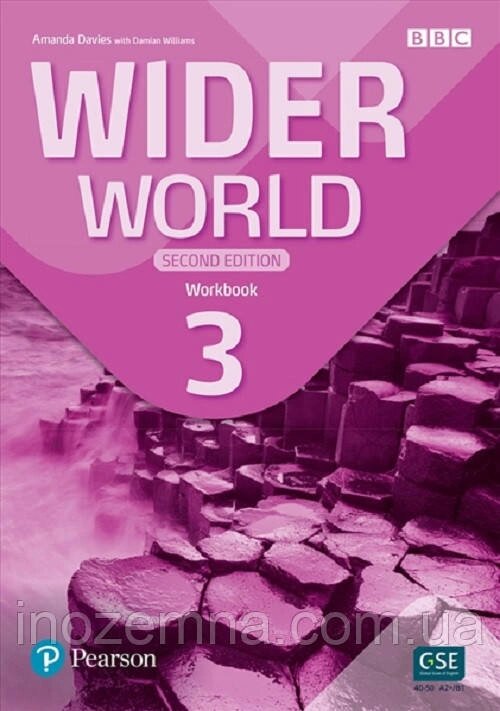 Wider World 3 Second Edition Workbook with App від компанії Inozemna - фото 1