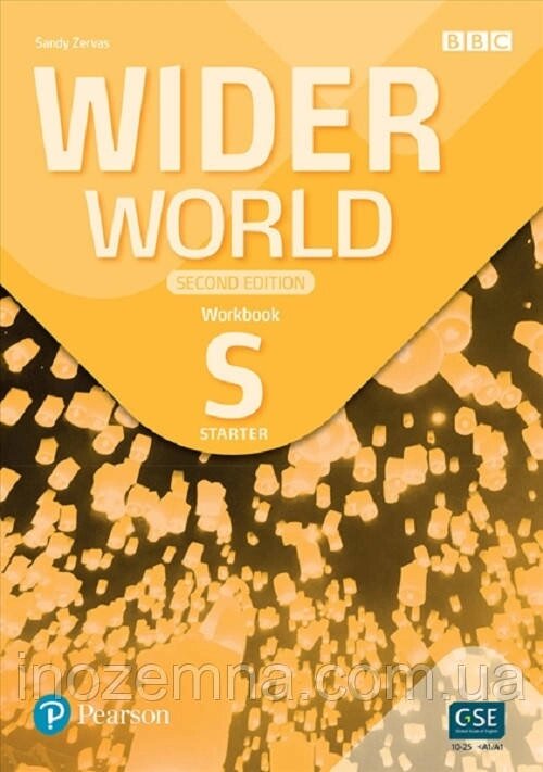 Wider World Starter Second Edition Workbook with App від компанії Inozemna - фото 1