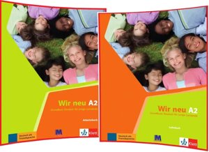 WIR neu A2 Lehrbuch + Arbeitsbuch (комплект)