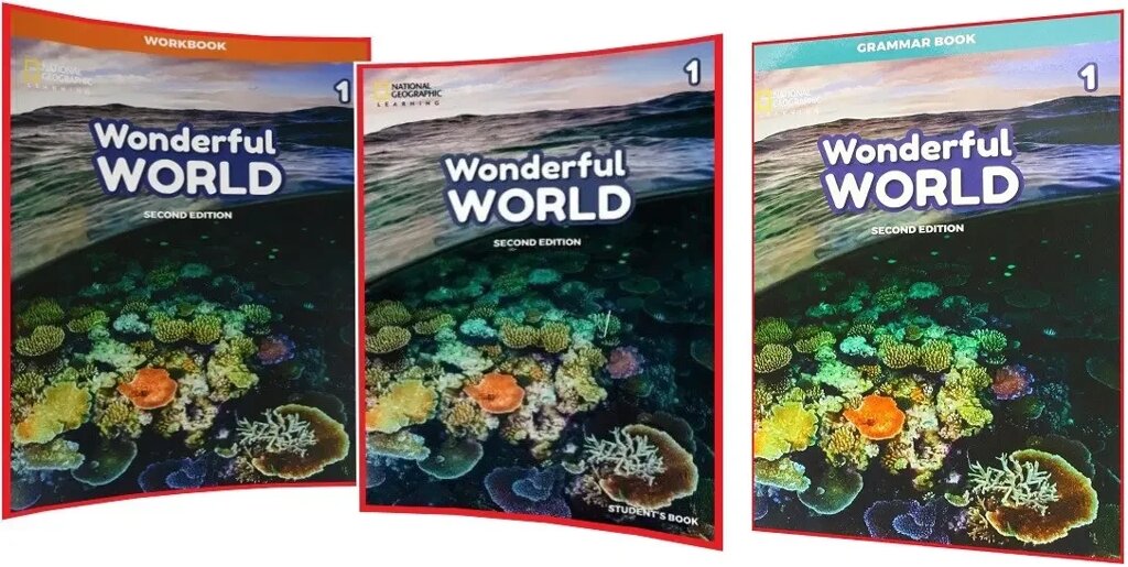 Wonderful World 2nd Edition 1 Student's Book + Workbook + Grammar Book (комплект) від компанії Inozemna - фото 1