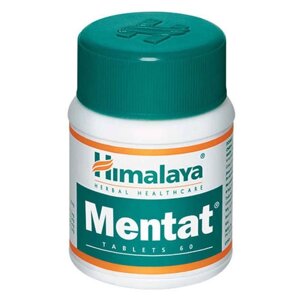 Ментат, Ментат Хімалая, 60 таблеток, тонік для мозку, поліпшення розумової діяльності, для пам'яті, Mentat Himalaya
