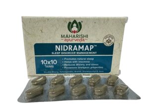 Нідрамап Махаріші аюрведа, 10 пігулок, Nidramap Maharishi ayurveda