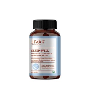 Sleep-Well Jiva 120 таб, заспокійливе, снодійне, снодійне, заспокійливо, Сліп Велл Джива;