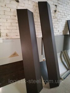 Відливи на паркан із профнастилу, оцинкована сталь з полімерним покриттям