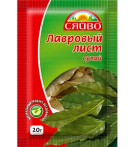 Лавровий лист 20гр ТМ СЯЙВО в Харківській області от компании Сяйво