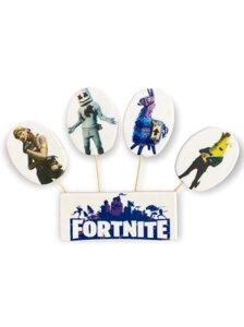 Набір прикрас на торт декор із гри Фортнайт Fortnite для хлопчиків в Харківській області от компании Сяйво