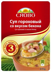 Суп Гороховий зі смаком бекону 60гр ТМ СЯЙВО в Харківській області от компании Сяйво