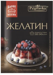 Желатин харчовий ТМ Приправка 15 г в Харківській області от компании Сяйво