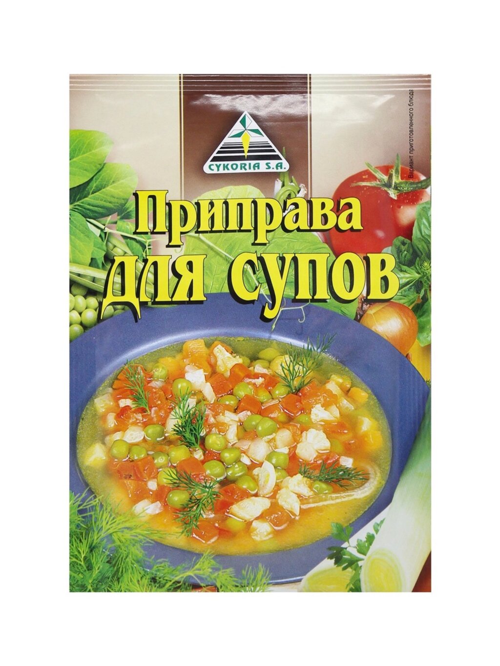 Приправа Cykoria S. A. для супів 40г від компанії Сяйво - фото 1