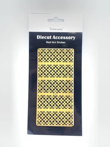 Трафарет для дизайну нігтів Diecut Accessory TV7