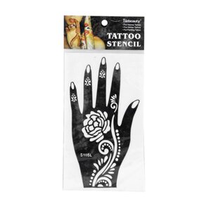 Трафарет для тату для тіла Tattoo Stickers S105L