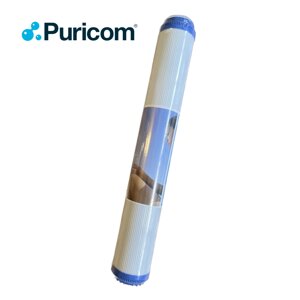 Картридж з гранульованим активованим вугіллям Puricom Slim 2.5 "х20" GAC