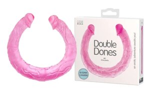 Подвійний фалоїмітатор "Double Dong" PINK