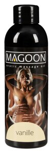 Олія масажна з ванільним ароматом для еротичного масажу Magoon Vanille 100 мл